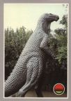 Saurierparkanlage mit Iguanodon aus der Jurazeit - 1989