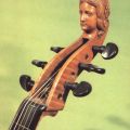 Musikinstrumenten-Museum, Kopf einer Viola da gamba um 1940 von Paul Dörfel - 1983