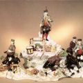 Porzellansammlung, Figurengruppe "Bergwerk" von 1752 J.J. Kaendler - 1981