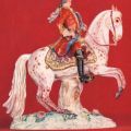 Porzellansammlung, Reiterplastik geschaffen Mitte des 18.Jahrhunderts - 1969 