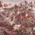 Darstellung der Indianerschlacht am Little Big Horn - 1971