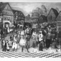 "Thüringer Kirmes", Sonneberger Weltausstellungsgruppe 1910 in Brüssel - 1950