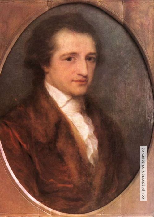 Ölgemälde von Angelika Kauffmann (1788) "Der junge Goethe" - 1987