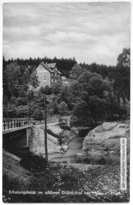 Erholungsheim im schönen Göltzschtal - 1958