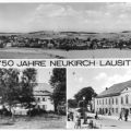 750 Jahre Neukirch - Gesamtansicht, Jugendherberge, HO-Hotel "Oberland" - 1972