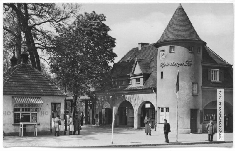 Bahnhof Rheinsberger Tor - 1964