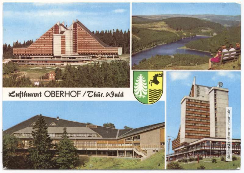 Interhotel, Großgaststätte "Oberer Hof", Lütschetalsperre - 1973