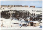 Blick zur Skiliftstation und Erholungsheim "Aktivist" - 1989