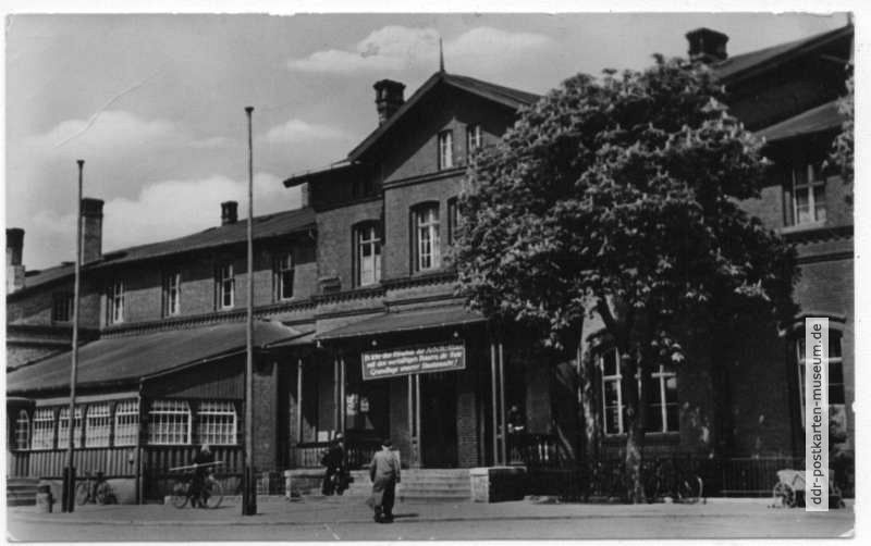 Bahnhof Oebisfelde (Grenzbahnhof) - 1958