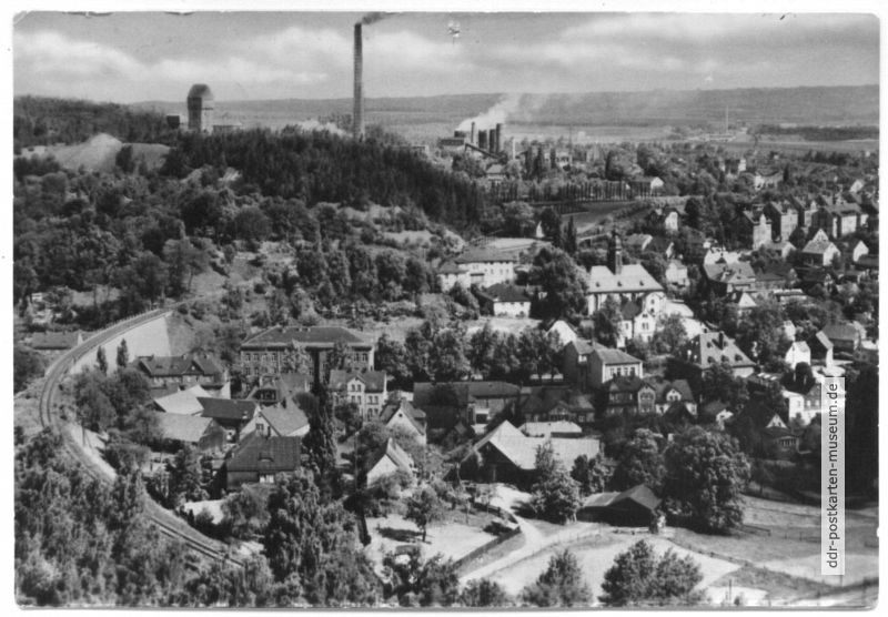 Blick zum Industriegebiet - 1967