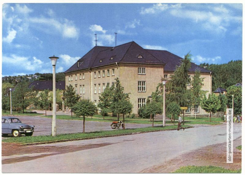 Kulturhaus "Hans Marchwitza" in Oelsnitz (Erzgebirge) - 1969
