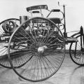 BENZ-Dreirad von 1886 im Verkehrsmuseum Dresden - 1969