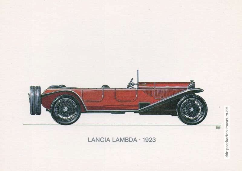 Lancia Lambda von 1923 aus Turin (Italien) - 1989