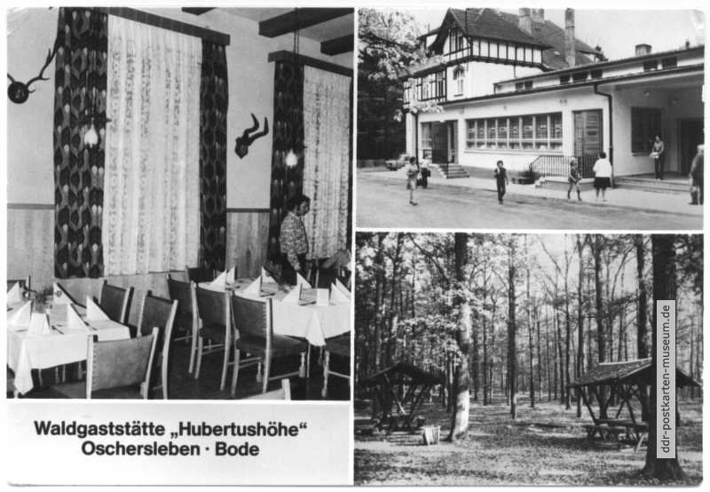 Konsum-Waldgaststätte "Hubertushöhe" - 1985