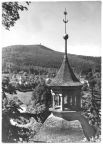 Blick vom Oybin zum Hochwald - 1962