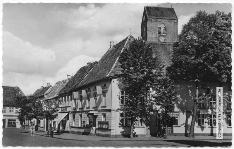 Philipp-Müller-Straße, Hotel "Zur Post" - 1961
