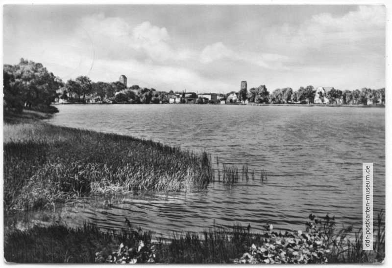 Wockersee, Blick nach Parchim - 1962