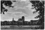 Blick auf Perleberg zur Kirche - 1969