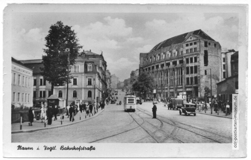Bahnhofstraße - 1954
