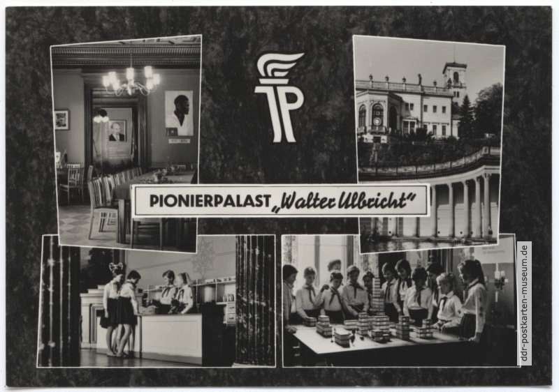 Pionierpalast "Walter Ulbricht" in Dresden - 1965