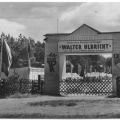 Eingang vom Zentralen Pionier-Zeltlager "Walter Ulbricht" des VEB Leuna-Werke in Lubmin - 1961
