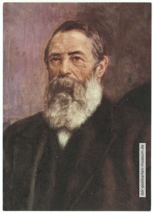 Gemälde des Friedrich Engels - 1988