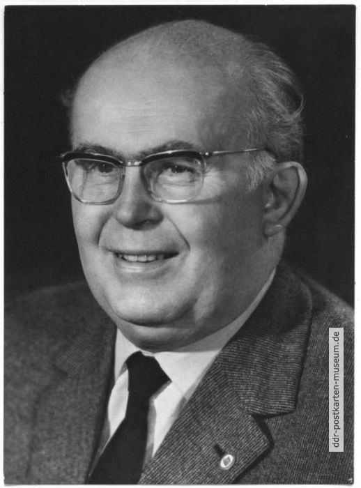 Erich Mückenberger, Mitglied des Politbüro des ZK der SED - 1964