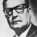 salvador Allende, 1970 Chilenischer Präsident - 1973 von Militärjunta ermordet