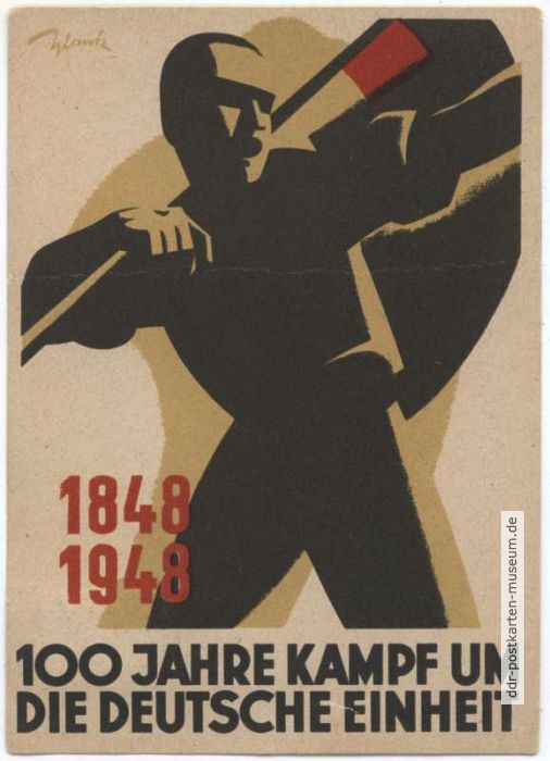 1848-1948 - 100 Jahre Kampf um die deutsche Einheit - 1948