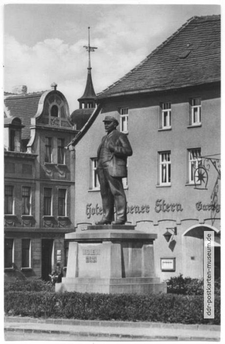 Lutherstadt Eisleben, Lenin-Denkmal - 1966