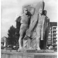 Lenin-Denkmal an der Prager Straße in Dresden - 1974