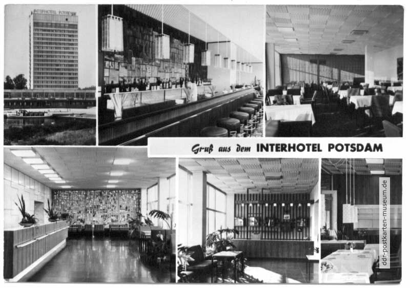 Gruß aus dem Interhotel Potsdam - 1969