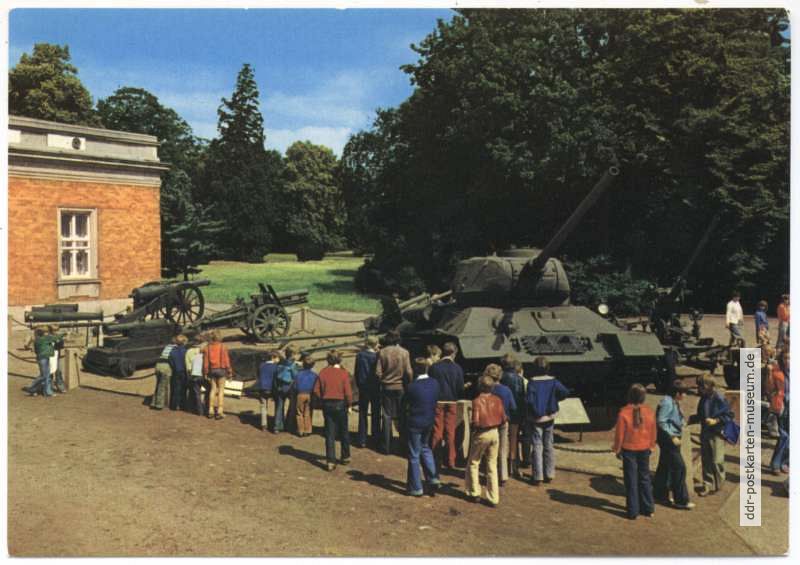 Armeemuseum Potsdam, Historische Waffen im Freigelände - 1978