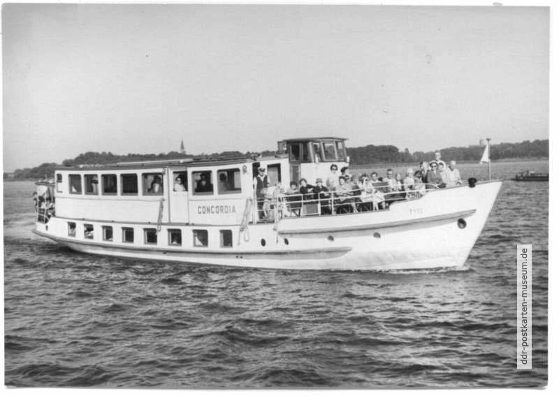Weiße Flotte Potsdam, M.S. "Concordia" - 1964