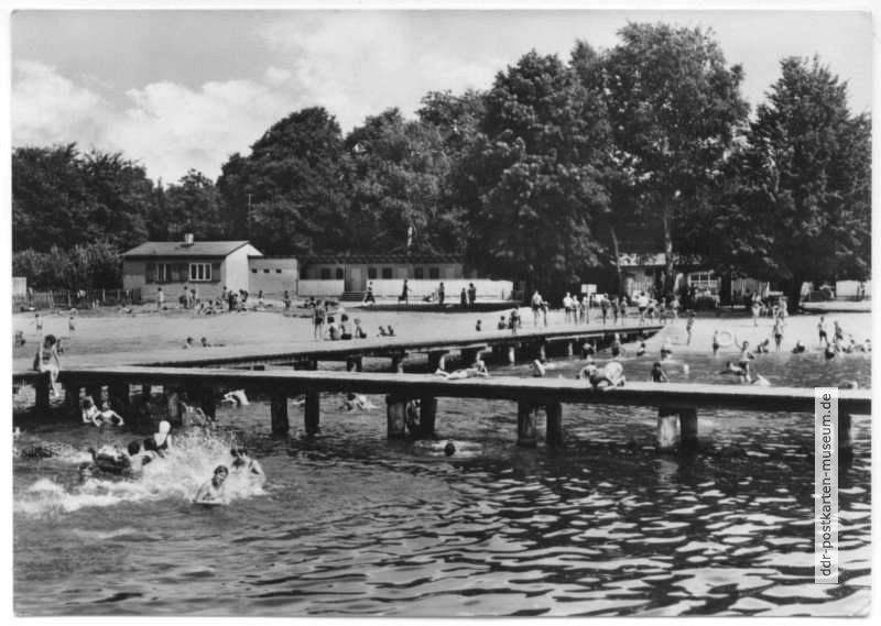 Städtische Seebadeanstalt am Uckersee - 1970