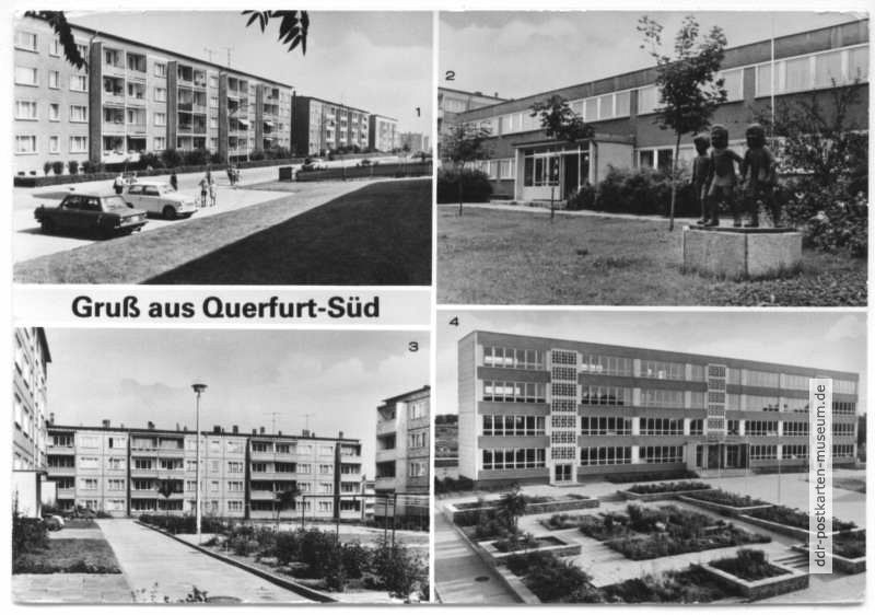 Nemsdorfer Weg, Kindergarten, Ringstraße, Oberschule "Bernhard Koenen" - 1985