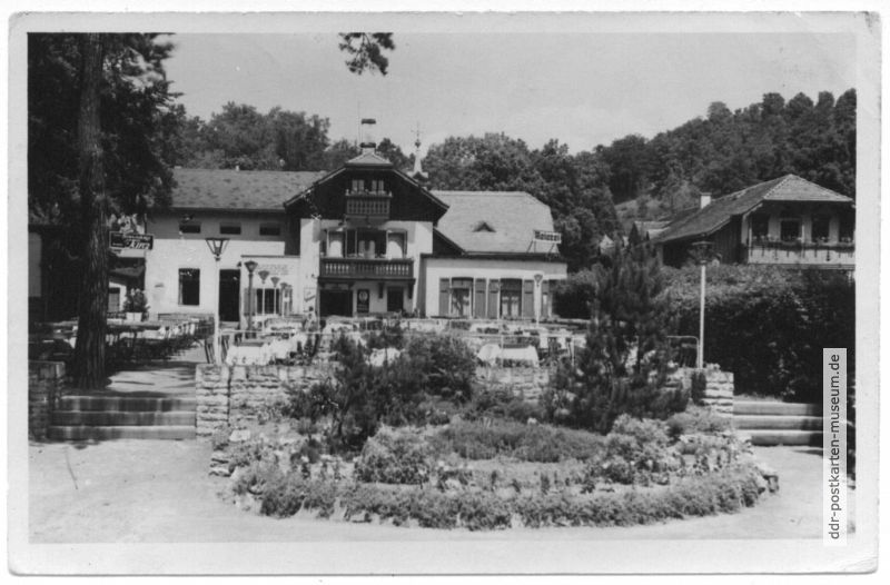 Gaststätte "Meierei Lößnitzgrund" - 1952