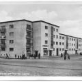 Neubauten am Platz der Jugend, Konsum-Geschäft - 1953