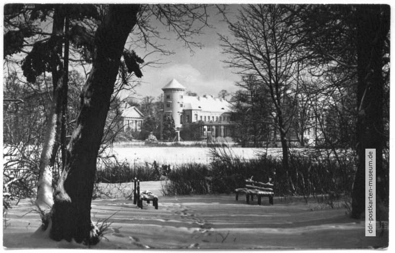 Schloß Rheinsberg im Winter - 1962