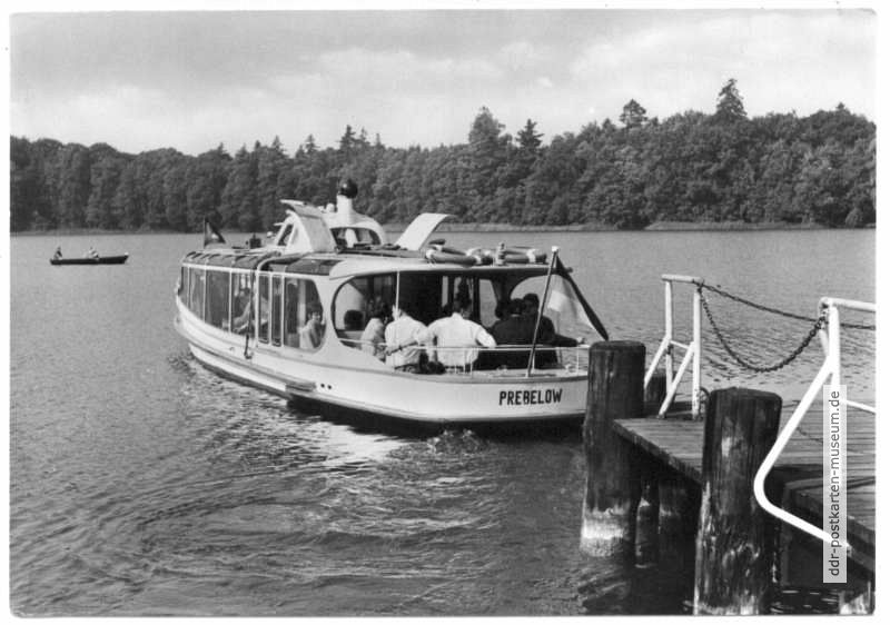 Motorboot Prebelow, Grienerick-See - 1976