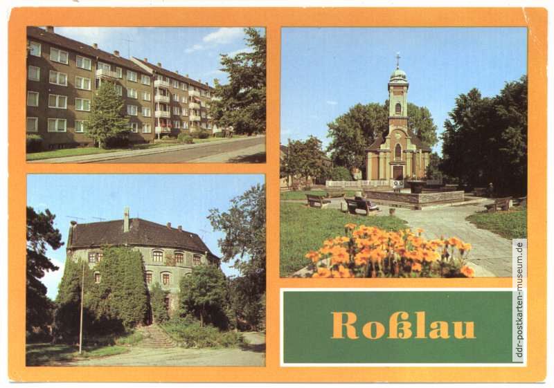 Mitschurinstraße, Burg, Schillerplatz mit Katholischer Kirche - 1983