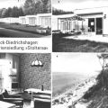 Betriebsferiensiedlung "Stolteraa" mit Bungalows, Terrasse, Zimmer, Steilküste Stolteraa - 1988