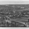 Blick vom Marienturm auf Rudolstadt - 1950