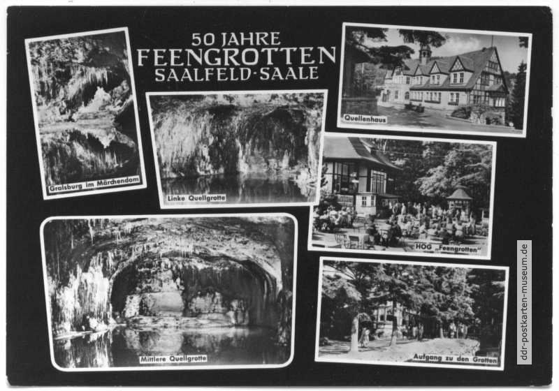50 Jahre Feengrotten Saalfeld-Saale - 1964