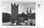 Darrtor und Johanneskirche in der Altstadt - 1957