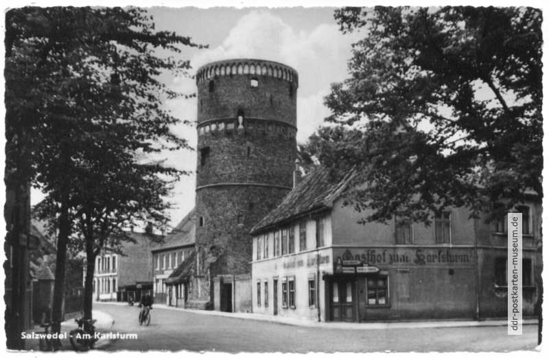 Karlsturm, Gasthof "Zum Karlsturm" - 1958