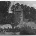 Alte Burgmauer mit Hungerturm - 1957