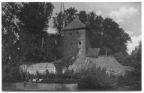 Alte Burgmauer mit Hungerturm - 1957