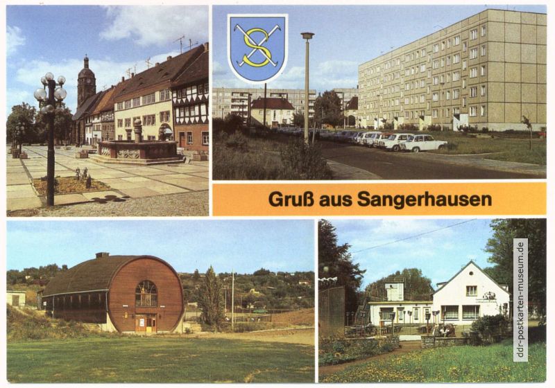 Markt, Jacobikirche, Stadtteil Nord, Faßgaststätte, Walkmühle - 1986