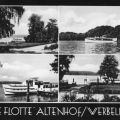 Weiße Flotte in Altenhof / Werbellinsee - 1966